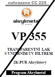 VP 355 zrušený sortiment